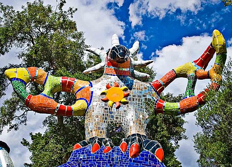 CAPALBIO - LAGO DI BURANO WWF – GIARDINO DEI TAROCCHI